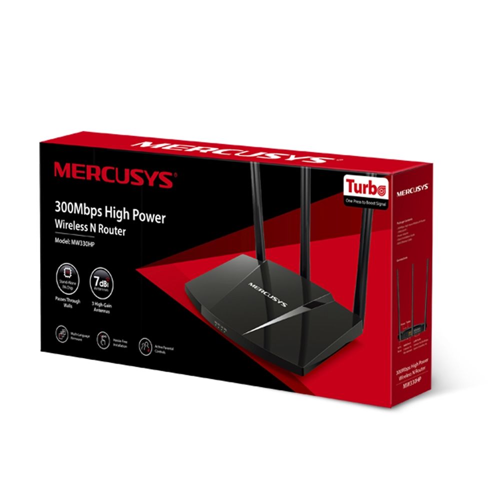 ROUTER MERCUSYS MW330HP 300MBPS/7DBI/3ANT