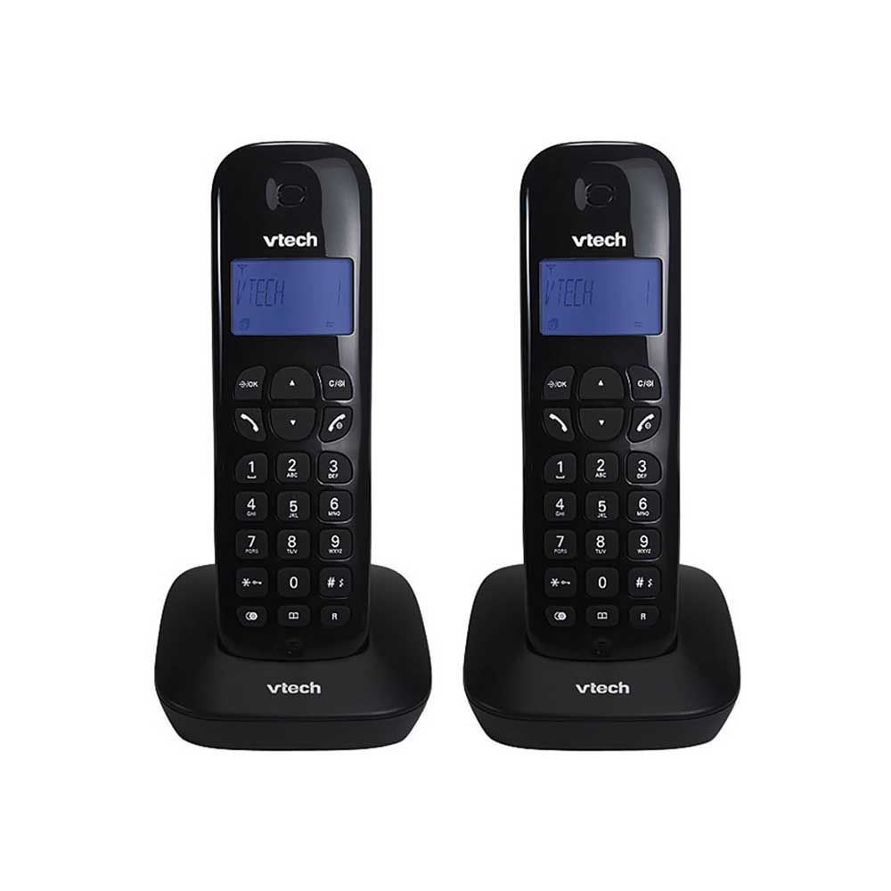 TELEFONO VTECH VT680-2 2 BASE BLACK BIVOLT